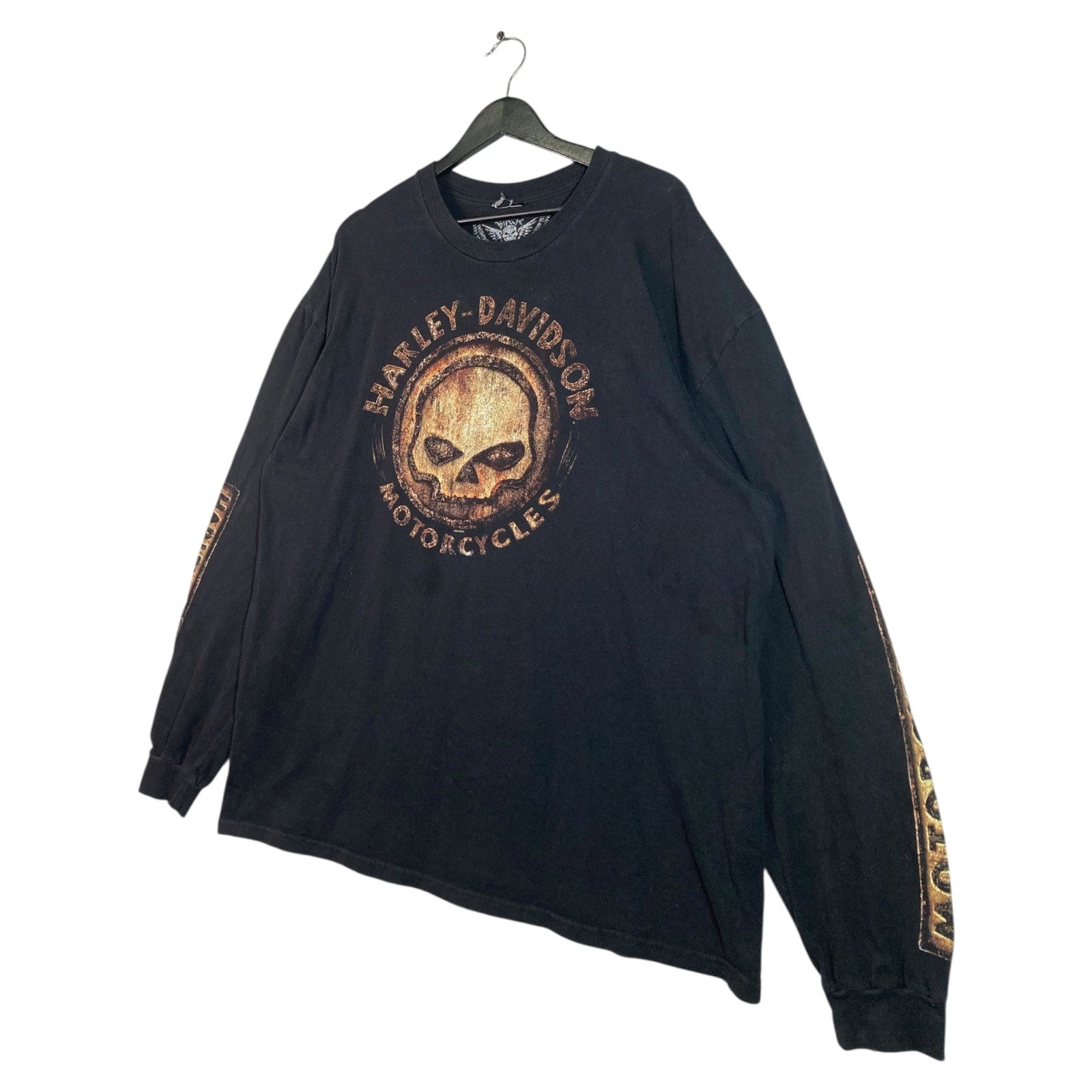 Vintage Harley-Davidson Killer Creek Skull Long Sleeve T-Shirt