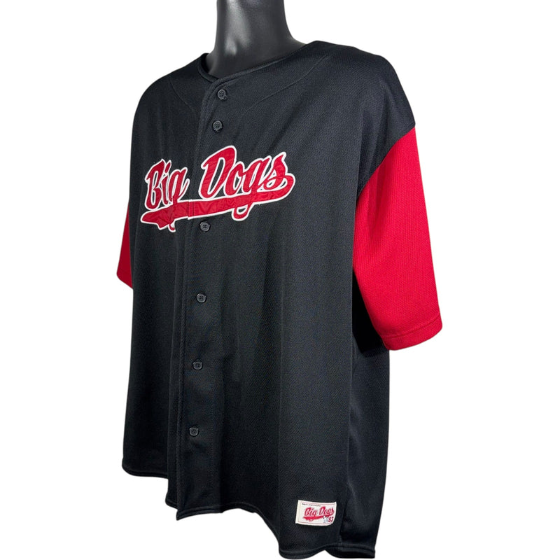 Vintage Big Dogs Spellout Baseball Jersey