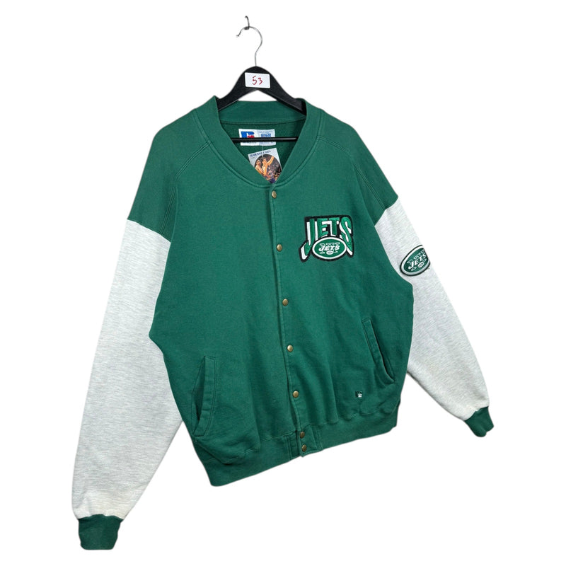 Vintage Russell Athletic New York Jets NFL Varsity Jacket Large