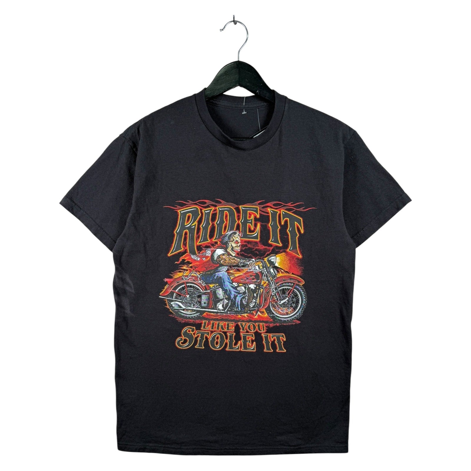 Vintage Fide It Like You Stole It Motorcycle Graphic T-Shirt