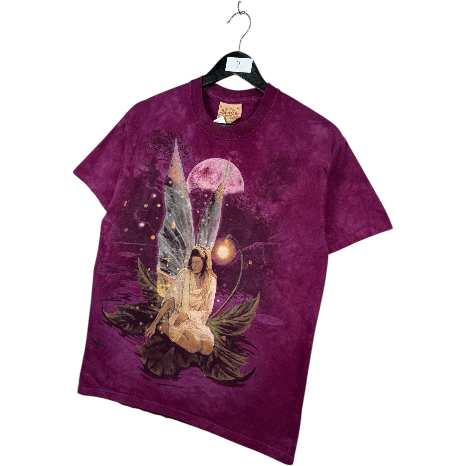 Vintage The Mountain Fairy Graphic Tie Dye T-Shirt