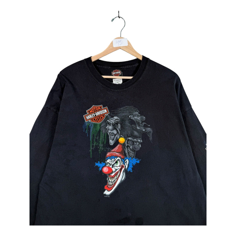 Vintage Harley Davidson Alamo City San Antonio Long Sleeve T-Shirt