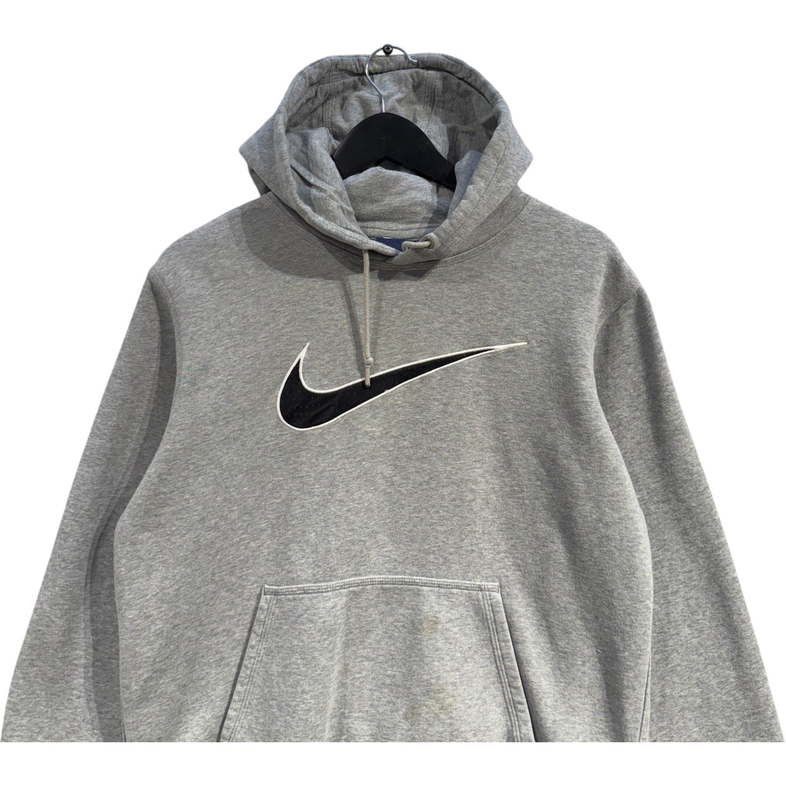 Vintage Nike Big Swoosh Embroidered Hoodie