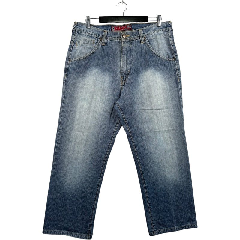 Vintage Shady Ltd Faded Straight Leg Denim Jeans 36x30