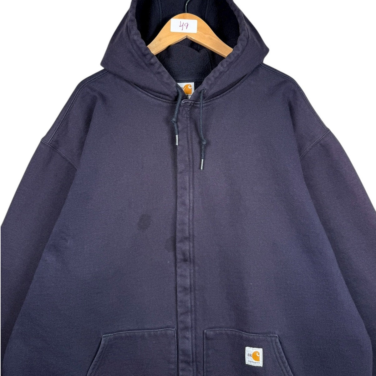 Vintage Carhartt Draw String Full Zip Hoodie