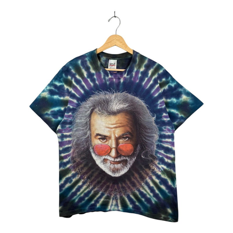Vintage Jerry Garcia Tie Dye Psychedelic T-Shirt