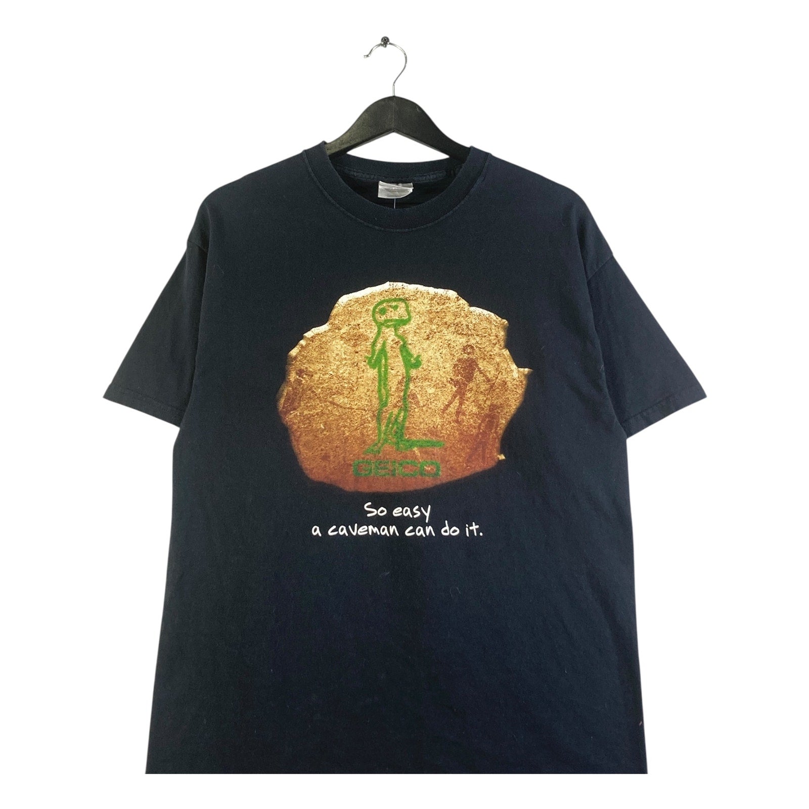Vintage GEICO Caveman Slogan T-Shirt