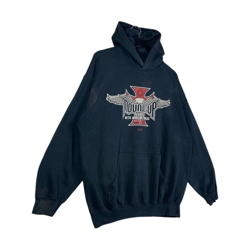 Vintage Mount Up With Wings As Eagles Pullover Hoodie