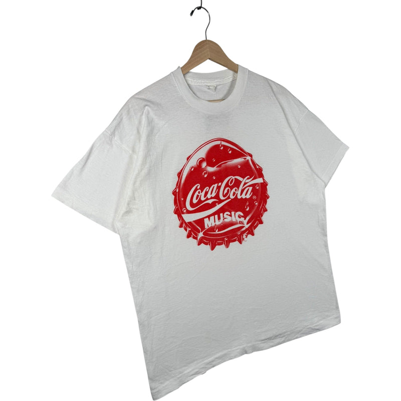 Vintage Coca Cola Music T-Shirt