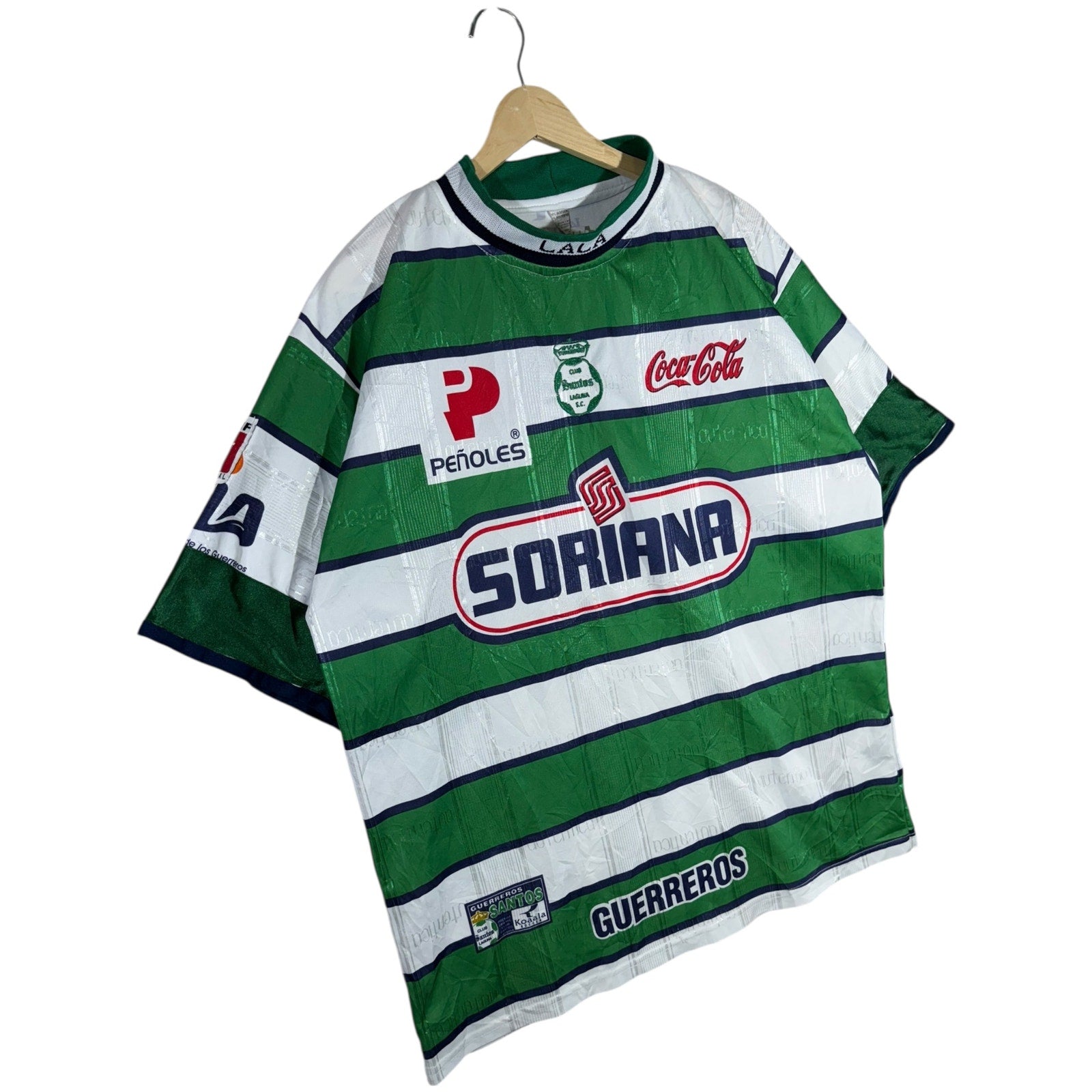 Vintage 2003 Santos Laguna Club Mexico Soccer Jersey