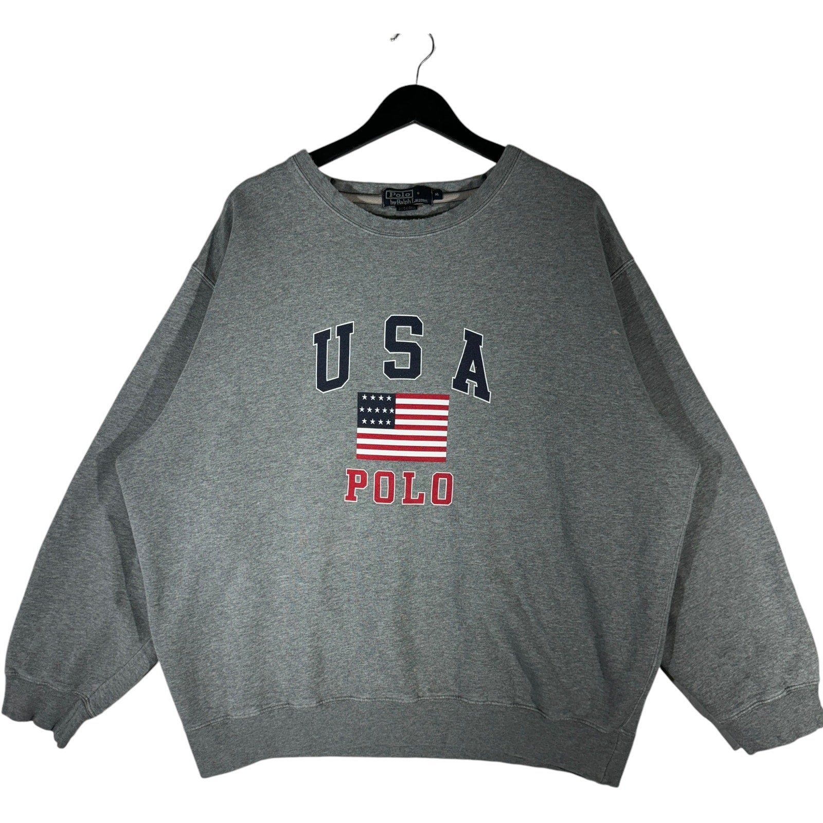 Polo Ralph Lauren long orders sleeve vintage flag