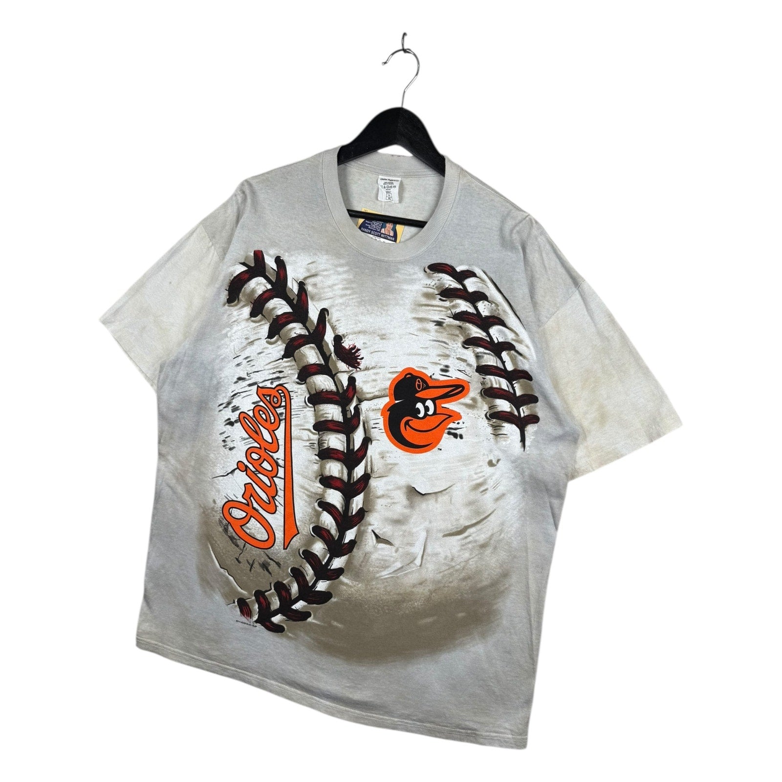 Vintage Orioles MLB All-Over Print MLB T-Shirt