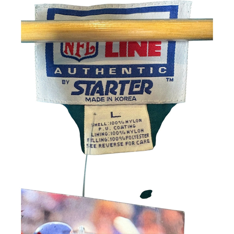 Vintage Starter NFL Jacksonville Jaguars Puffer Jacket Large