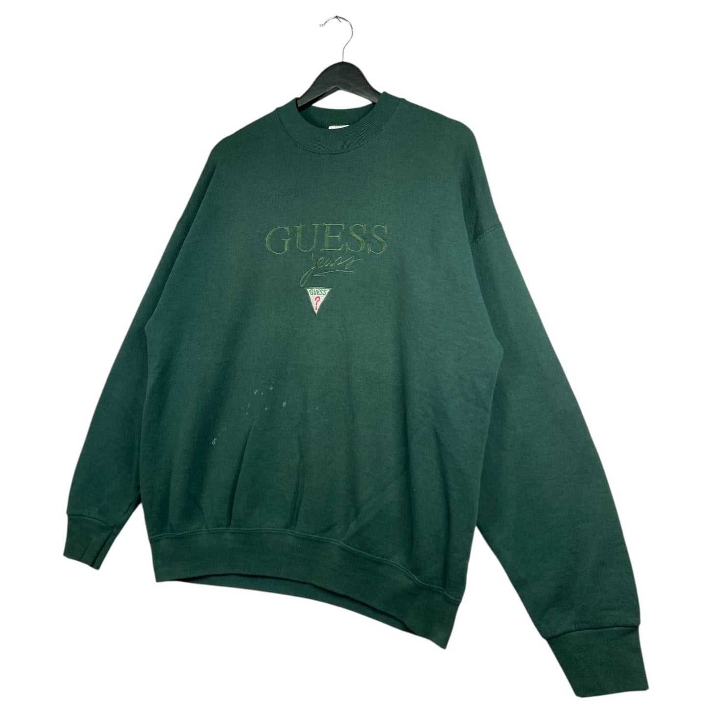 Vintage Guess Embroidered Logo Crewneck
