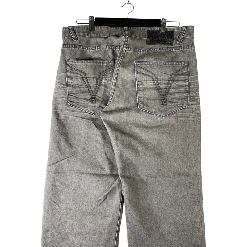 Vintage Echo UNLTD Straight Leg Utility Denim Jeans 34x30