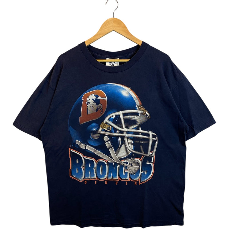 Vintage Denver Broncos Helmet NFL T-Shirt
