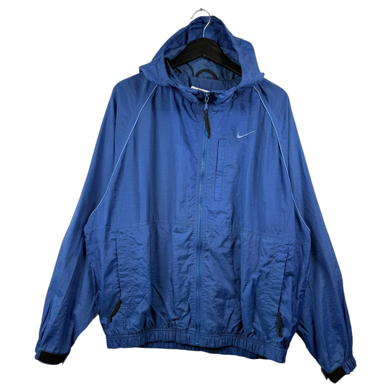 Vintage Nike Swoosh Full Zip Hoodie Windbreaker