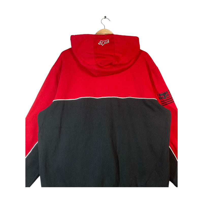 Vintage Fox Full Zip Jacket Hoodie