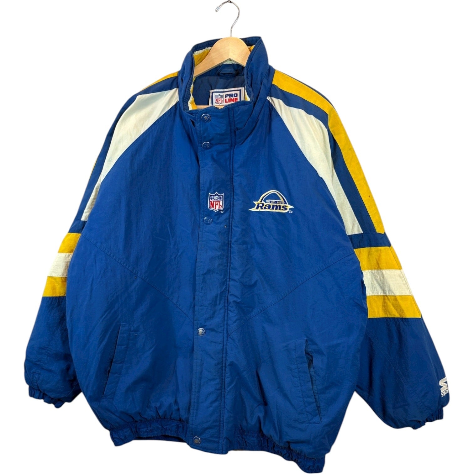 Vintage NFL Saint Louis Rams Puffer Jacket