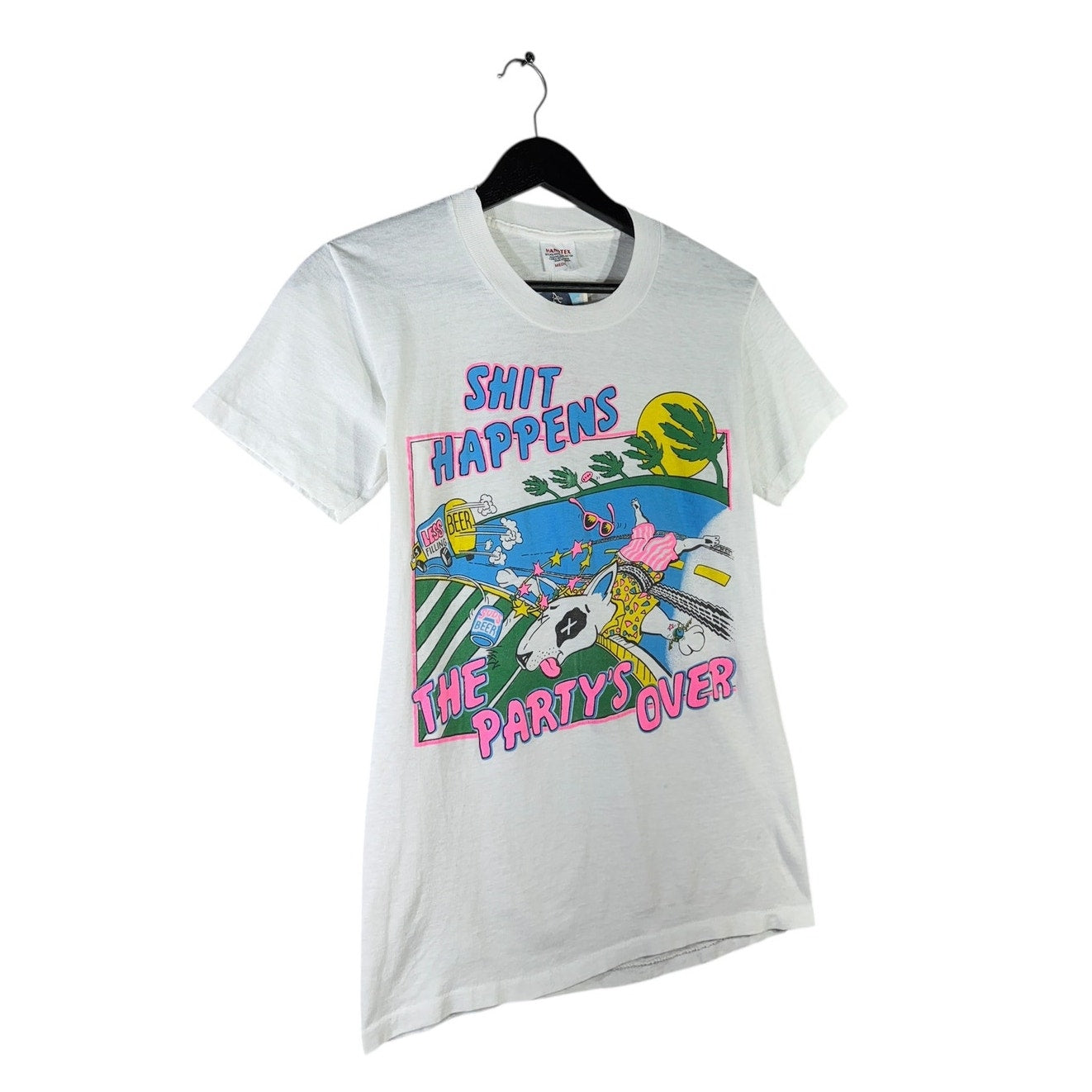 Vintage The Party's Over Graphic T-Shirt