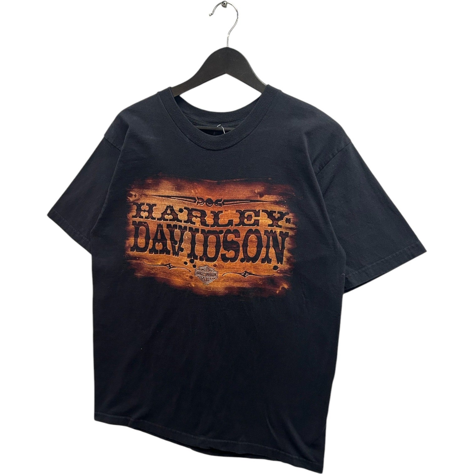 Vintage Harley Davidson Chest Spellout Tifton Georgia Tee