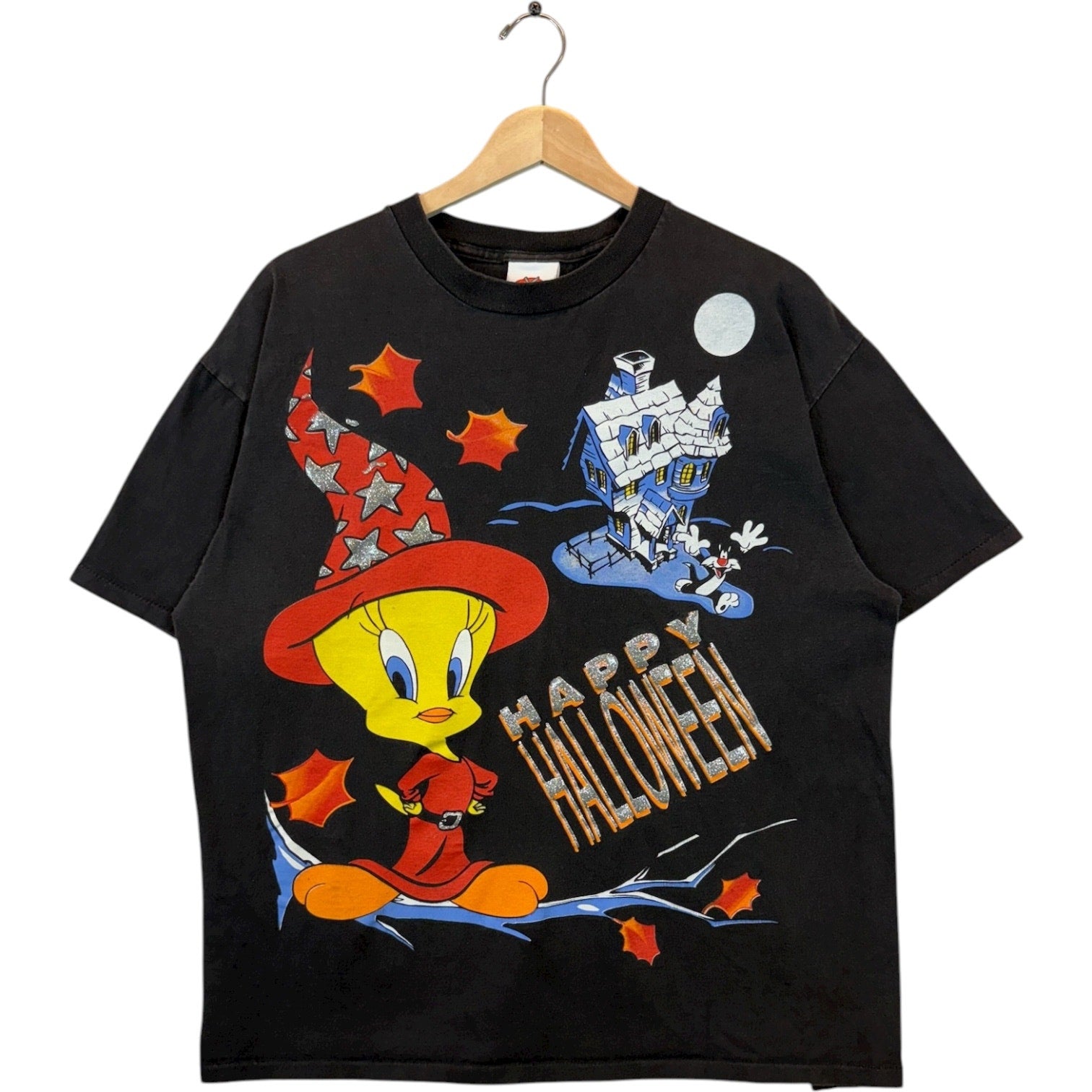 Vintage Tweety Bird Happy Halloween T-Shirt