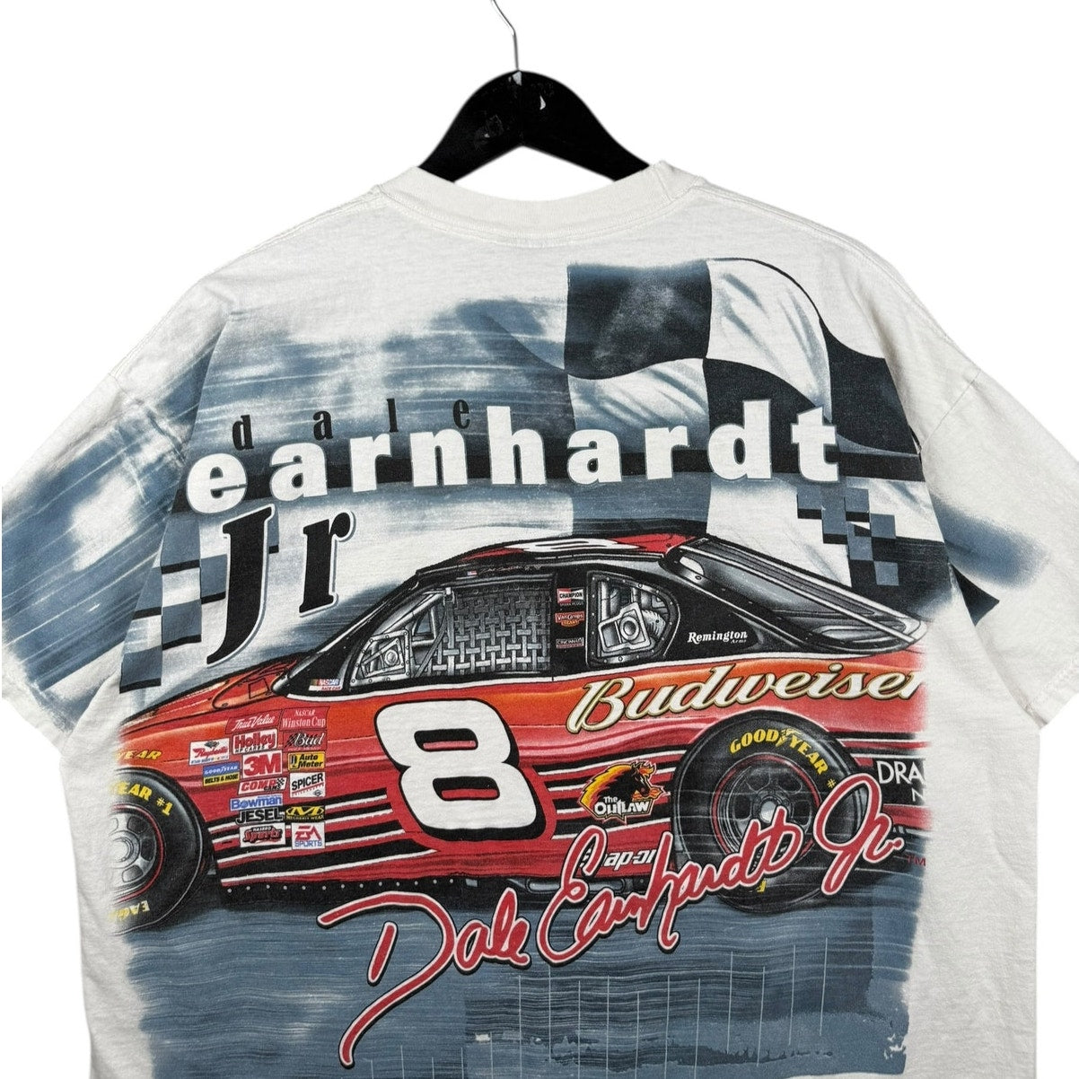 Vintage Dale Earnhardt Jr. #8 Budweiser NASCAR T-Shirt