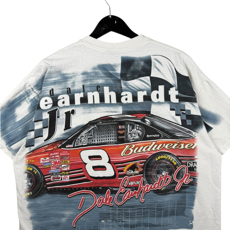 Vintage Dale Earnhardt Jr. #8 Budweiser NASCAR T-Shirt