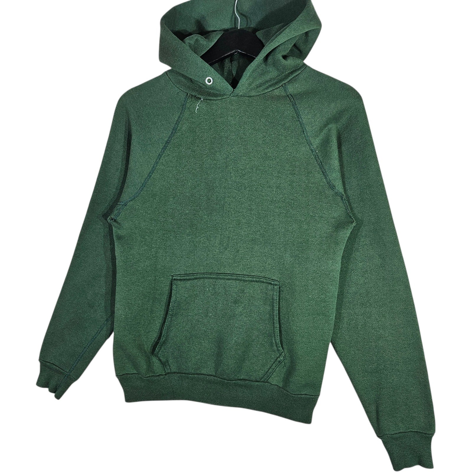 Vintage Blank Green Hoodie