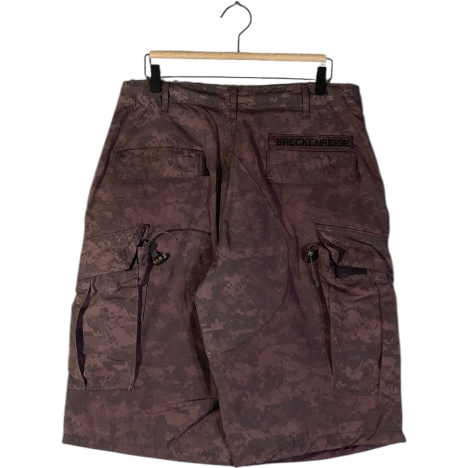 Vintage Breckenridge Camo Cargo Shorts 34