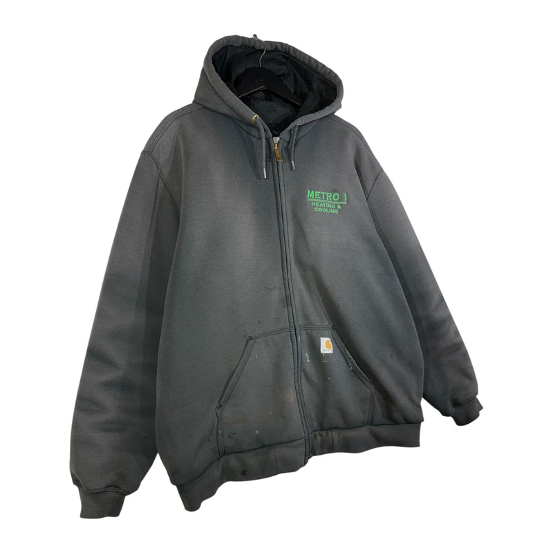 Vintage Carhartt Zip Up Jacket Hoodie