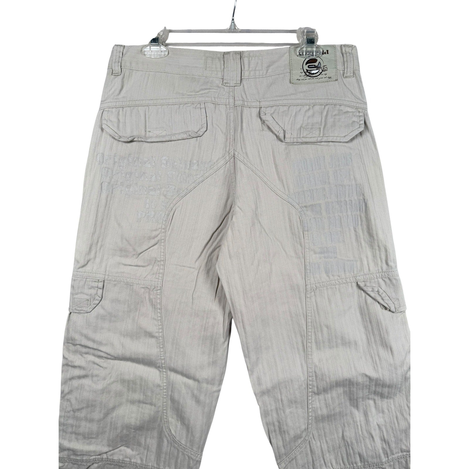 Vintage Prodigy Utility Pocket Adjustable Hem Cargo Pants 33