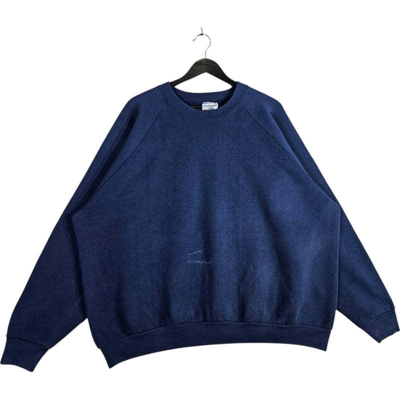 Vintage Blank Navy Crewneck XXL