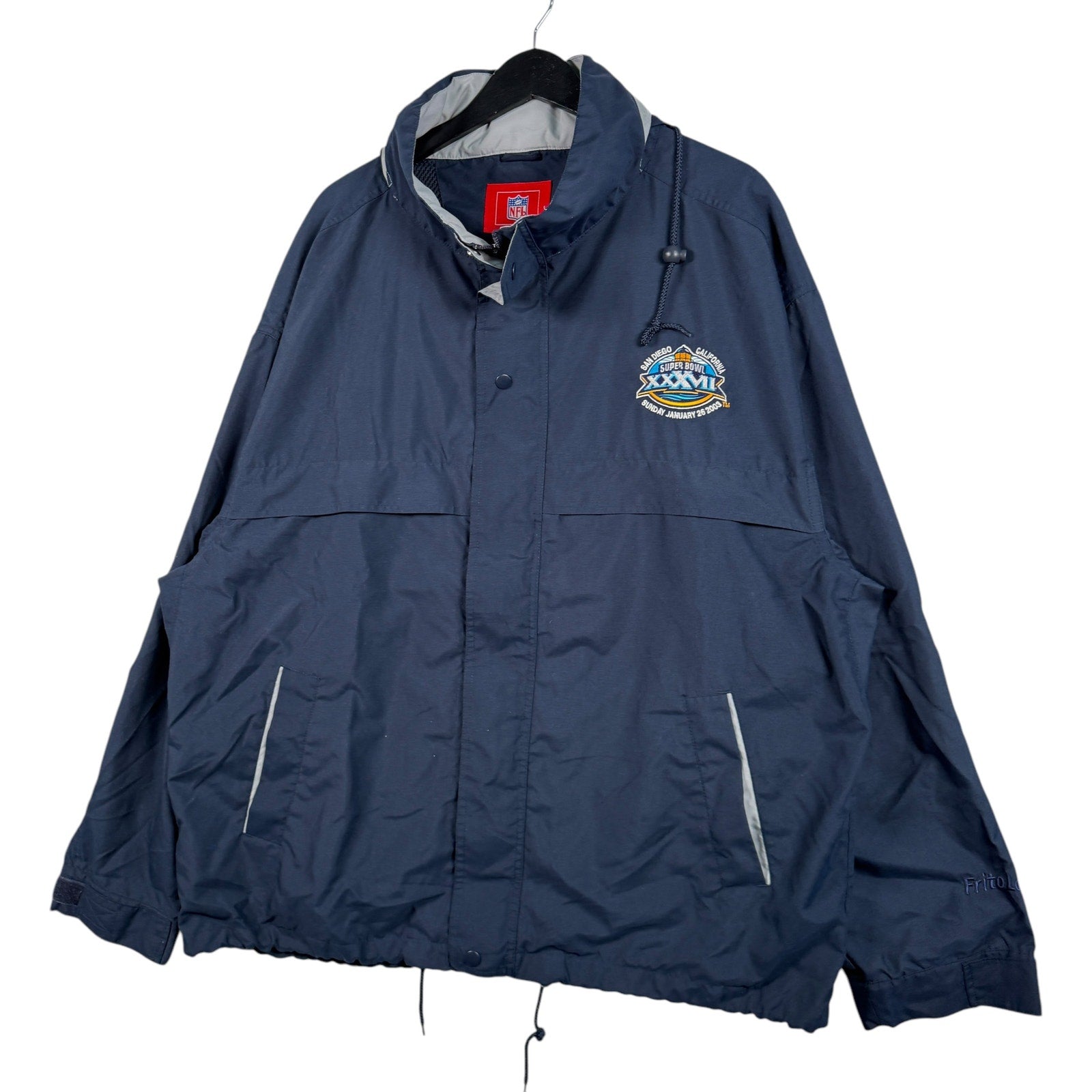 Vintage Super Bowl XXXVII San Diego NFL Windbreaker