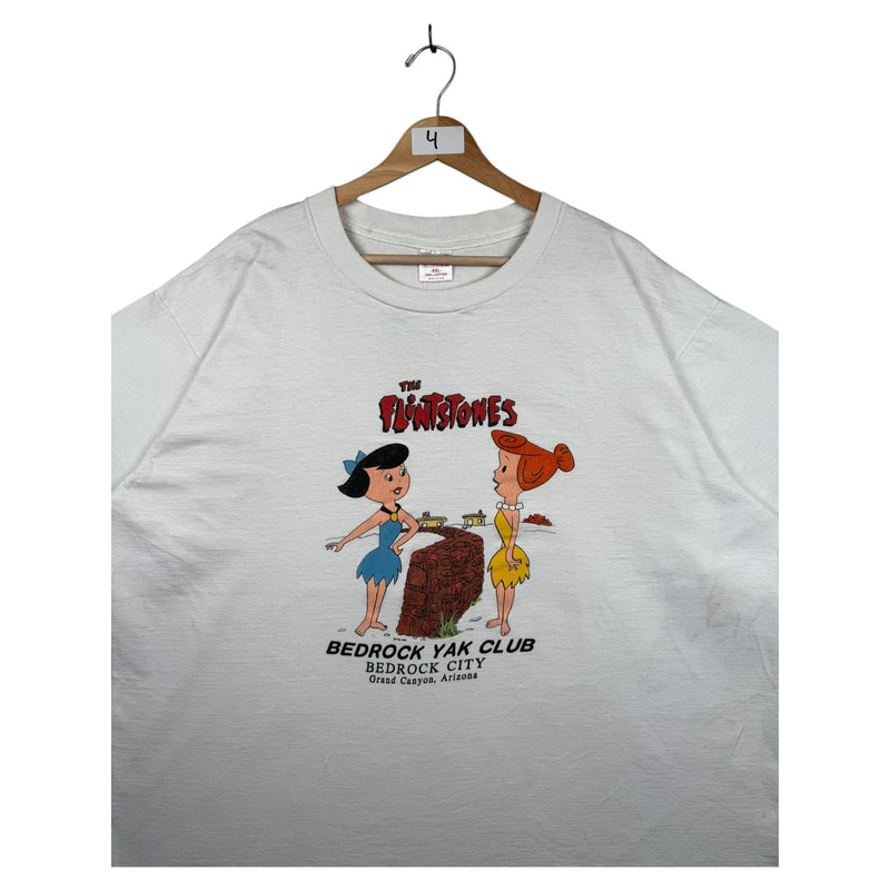 Vintage The Flintstones Bedrock Yak Club T-Shirt