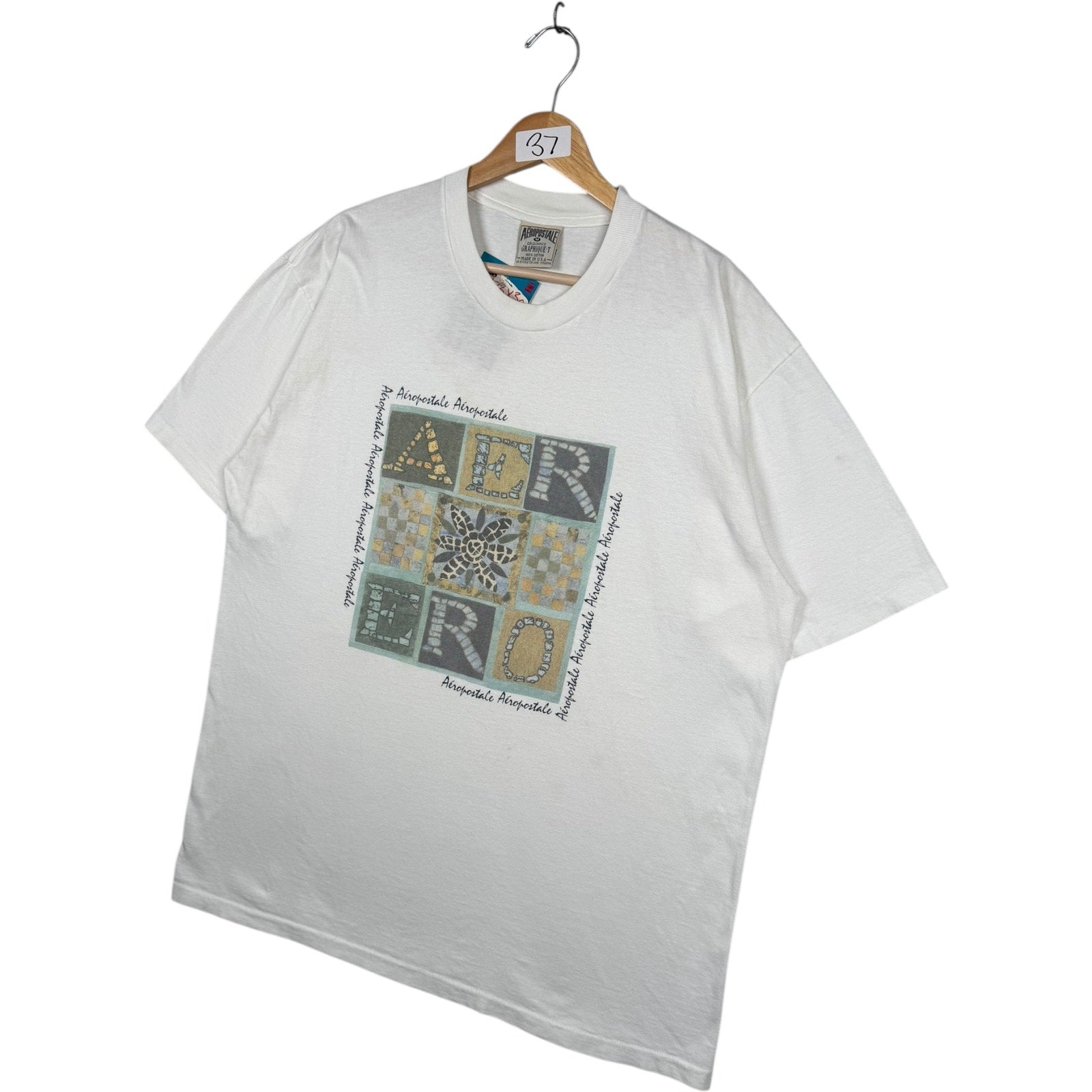 Vintage Aeropostale AERO Block T-Shirt