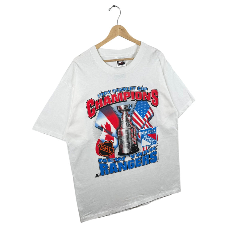 Vintage New York Rangers Stanley Cup Champions NHL T-Shirt