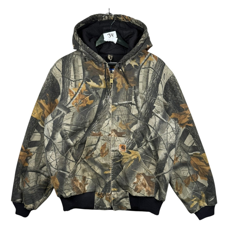 Vintage Carhartt Realtree Camo Full Zip Hoodie