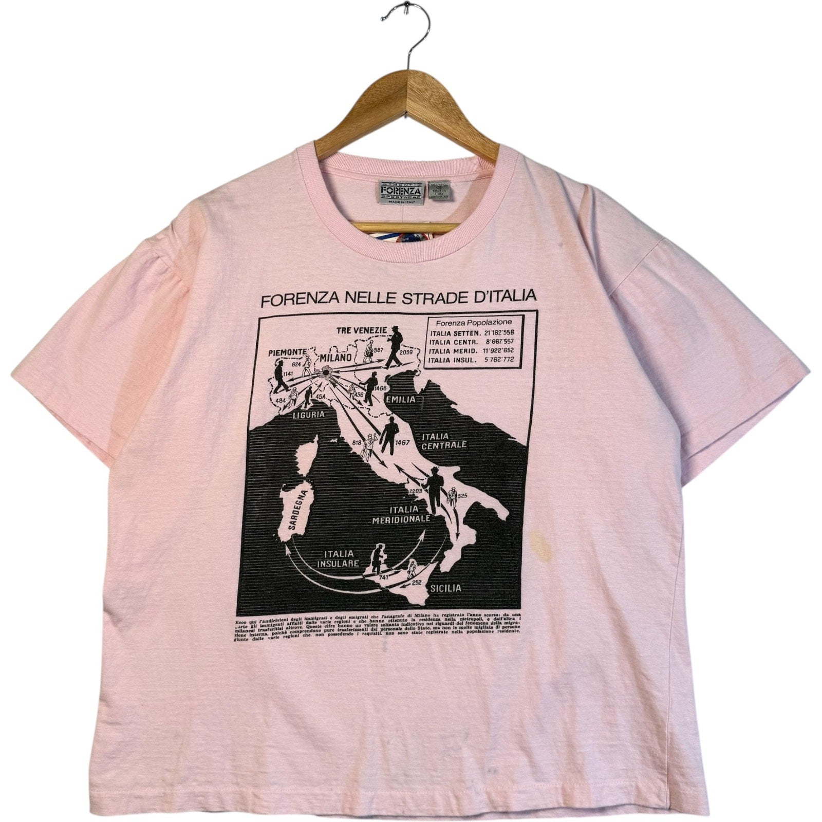 Vintage Forenza Italy Tee