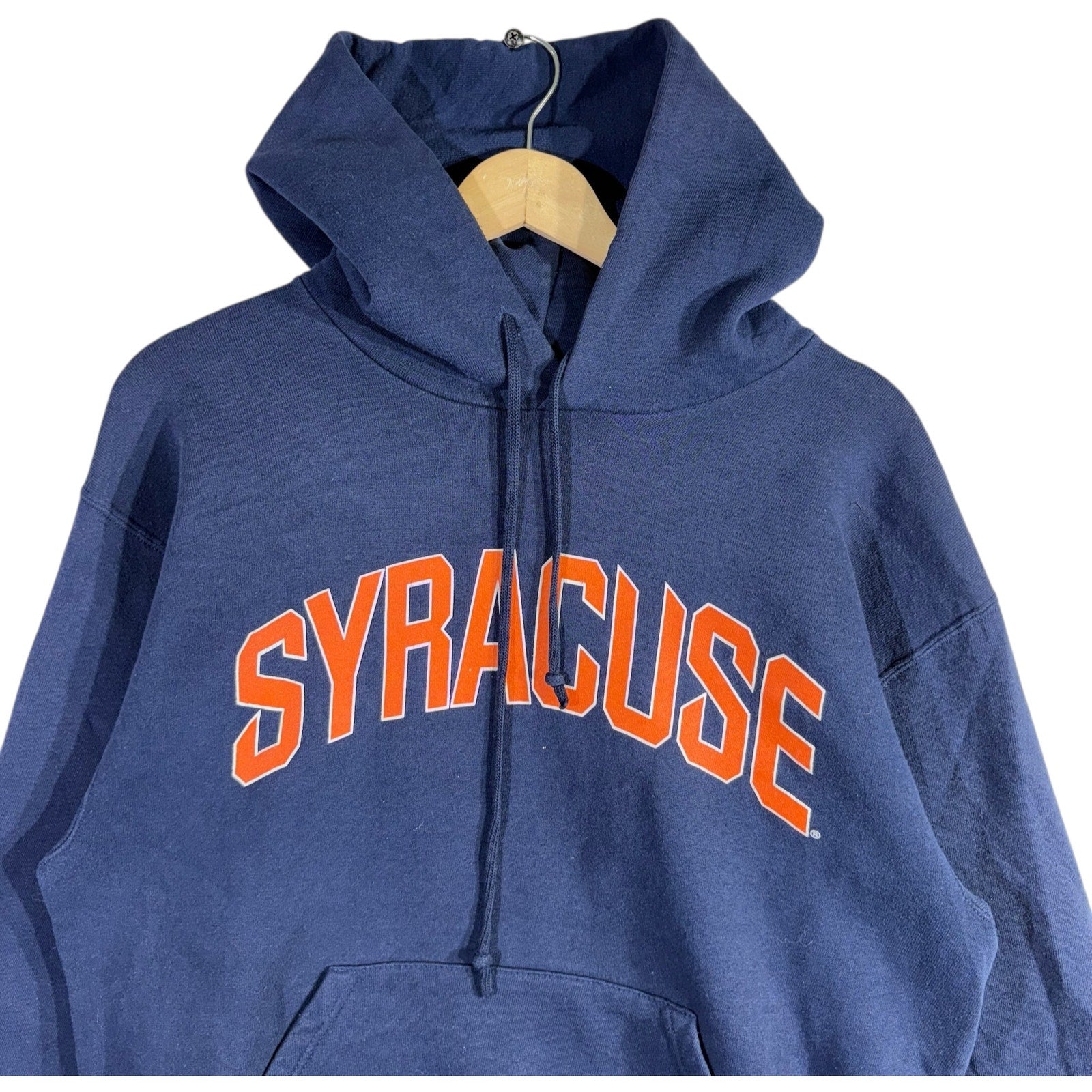 Vintage Russell Syracuse University Arch Logo Hoodie