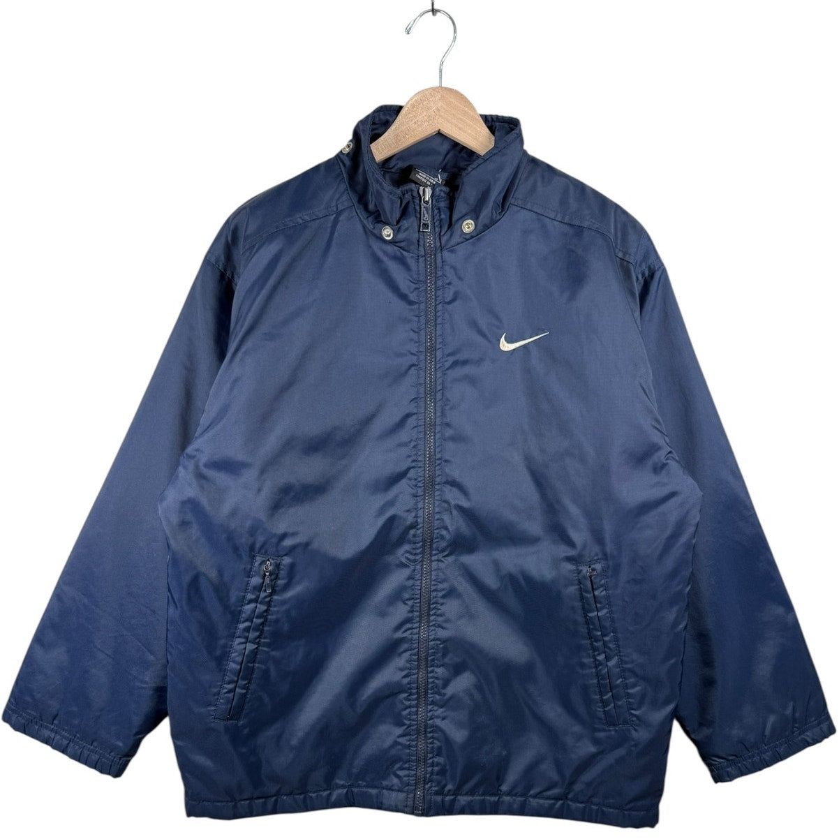 Vintage Nike Full Zip High Neck Bomber Jacket