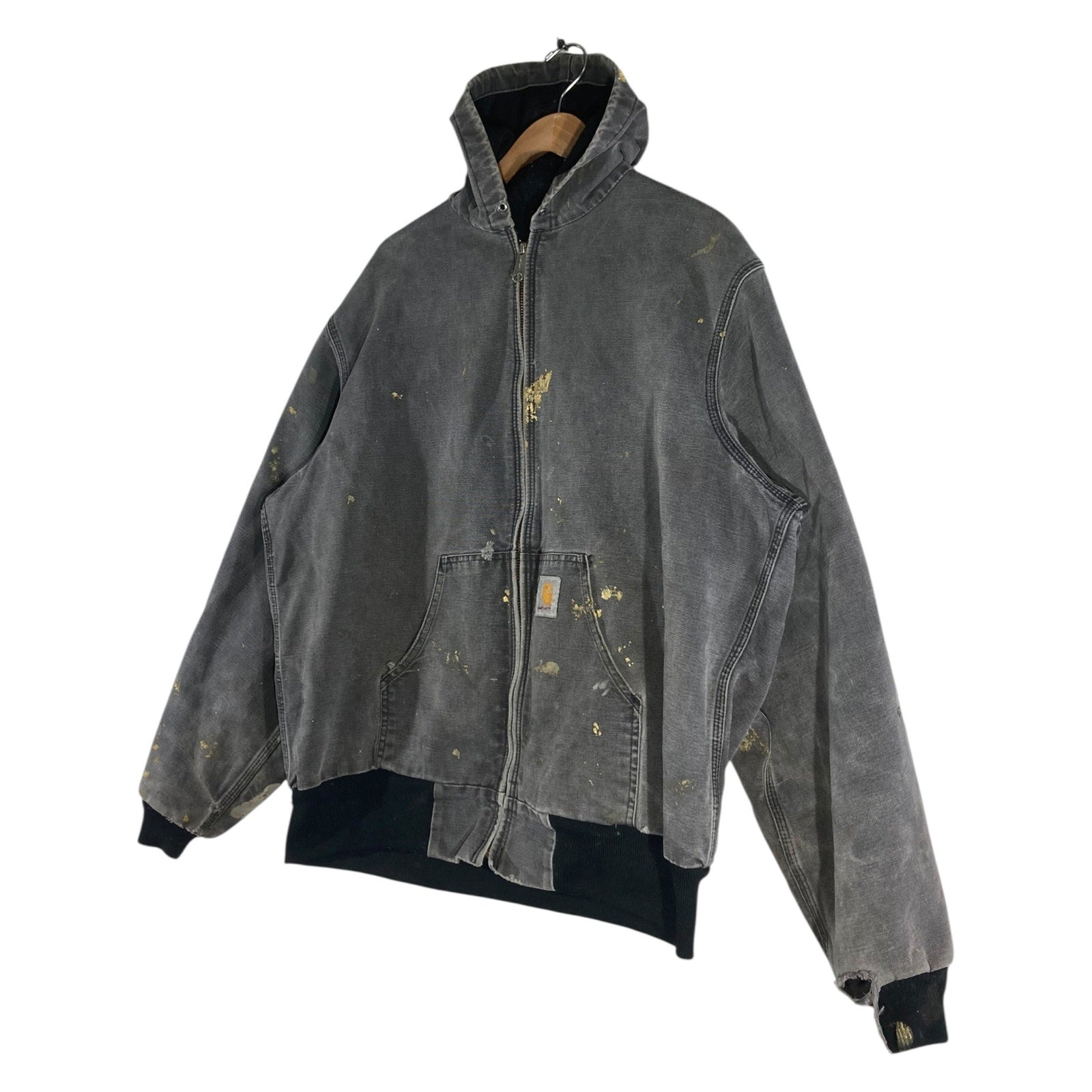 Vintage Carhartt Hooded Full Zip Work Jacket