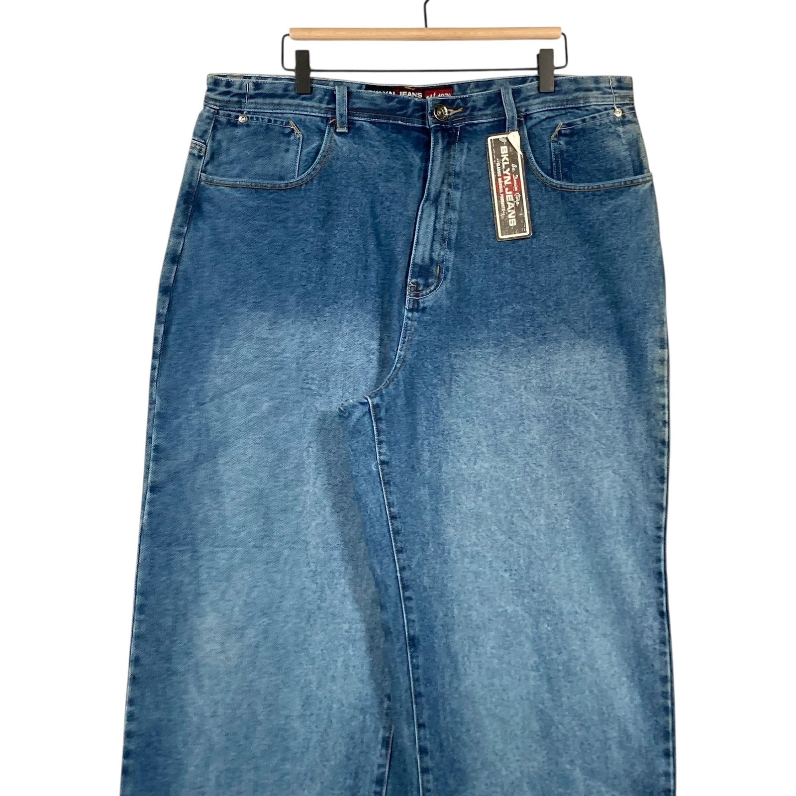 Vintage BKLYN Jeans Straight Leg Denim Jeans 38 x 35