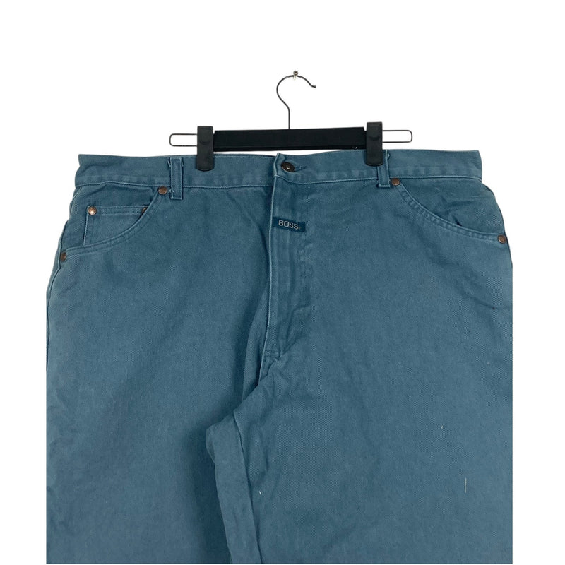 Vintage BOSS Denim Cut Off Shorts 38