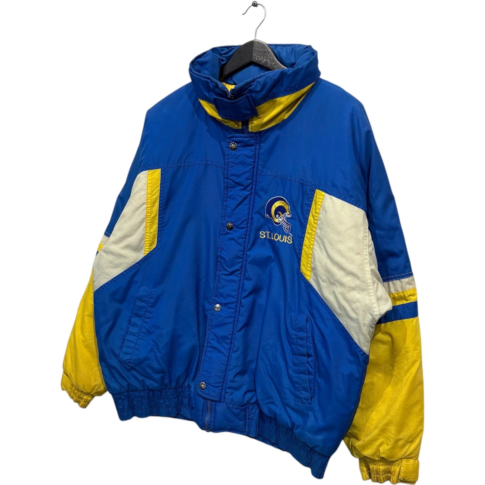 Vintage St. Louis Rams Mini Team Logo Full Zip NFL Jacket