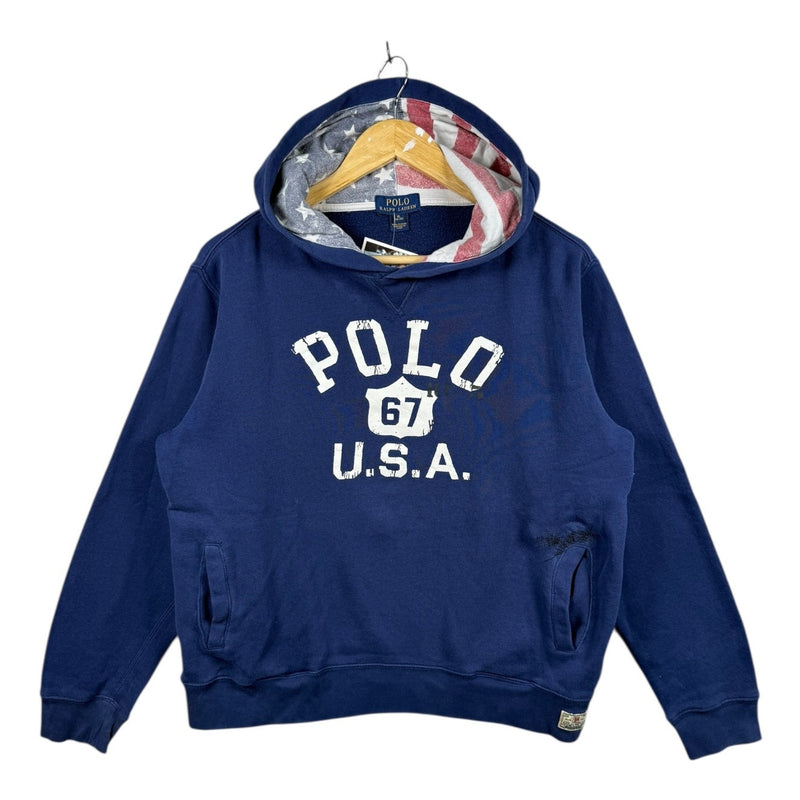 Vintage Polo Ralph Lauren USA 67 Hoodie