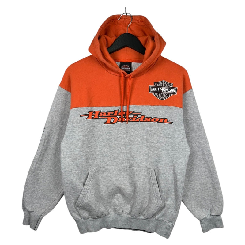 Vintage Harley Davidson Summerville Two Tone Hoodie