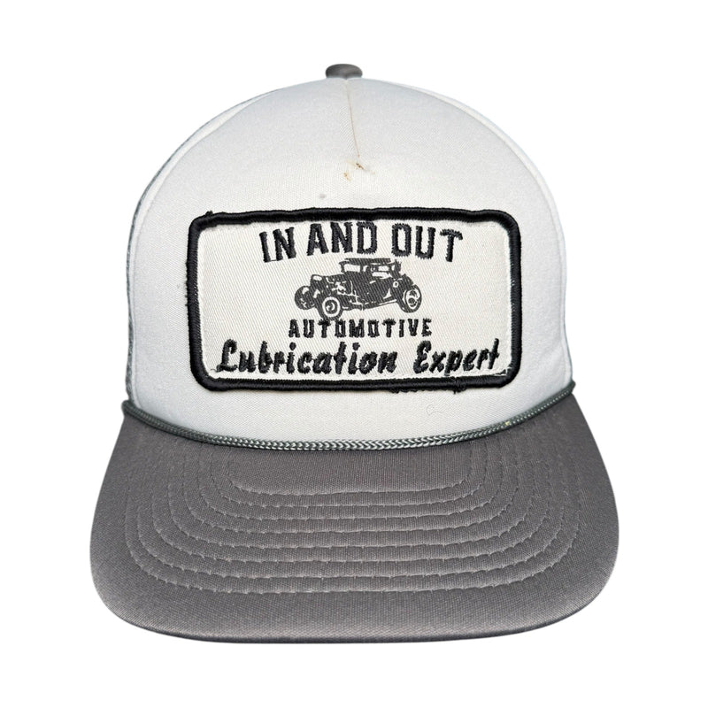 Vintage In And Out Trucker Snapback Hat OSFM