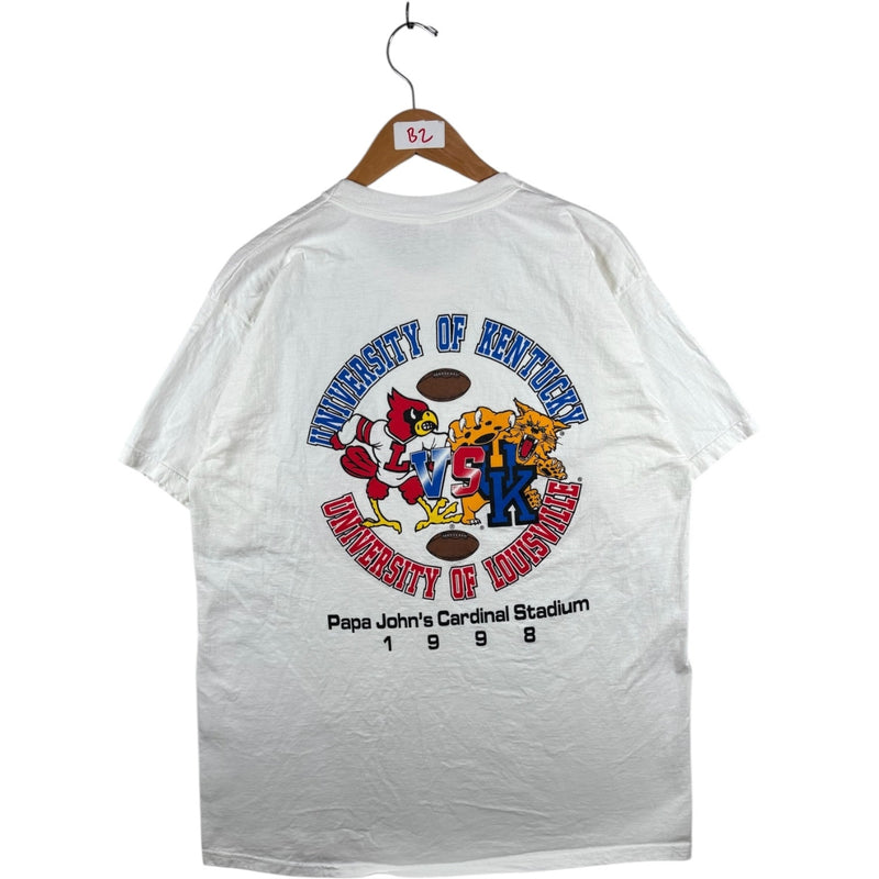 Vintage University Kentucky VS. Louisville T-Shirt 1998