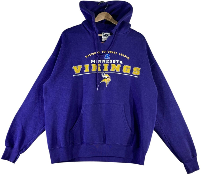 Vintage Lee NFL Football Vikings Minnesota Hoodie